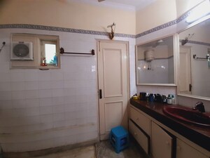 Bathroom in 3 BHK Builder Floor at Greater Kailash I – for Rent