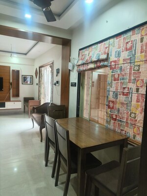 Living Room in 3 BHK Apartment at SSD Sai Pearl, Pimple Saudagar – for Rent