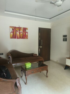 Living Room in 3 BHK Apartment at SSD Sai Pearl, Pimple Saudagar – for Rent