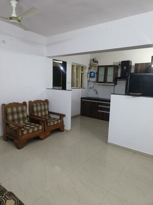 Living Room in 2.5 BHK Apartment at Essen Shonest Towers, Wakad – for Rent