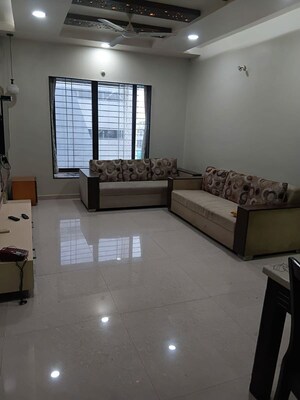 Living Room in 2 BHK Apartment at Vasudha Parnika, Balewadi – for Rent