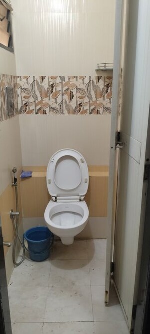Bathroom in 1 BHK Apartment at Seawoods – for Rent