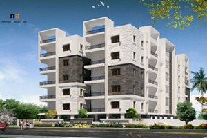 3 BHK Apartment – Exterior View View at Alkapur Township - for Sale