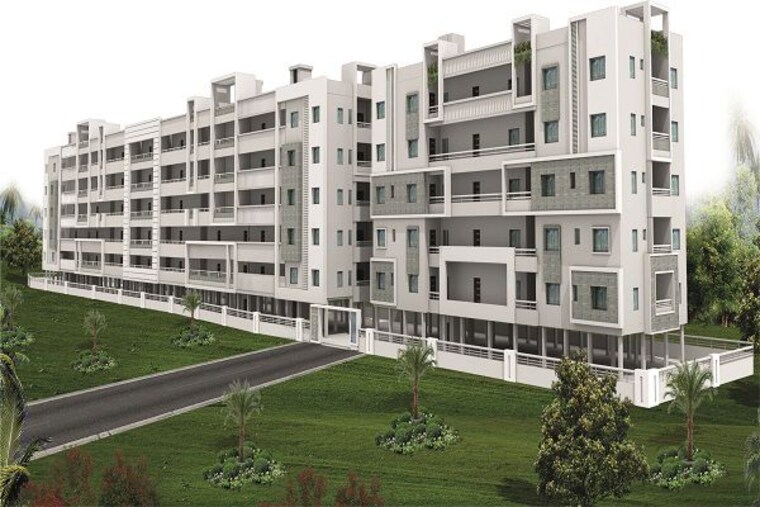 Exterior View, alkapur township 3 Bedroom 1655 Sq.Ft. Apartment In Alkapur Township Hyderabad 10729678