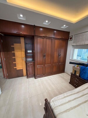 Bedroom in 3 BHK Apartment at Hiranandani Tribeca, Ghodbunder Road – for Rent