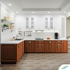 Kitchen in 3 BHK Builder Floor at Derawal Nagar – for Sale