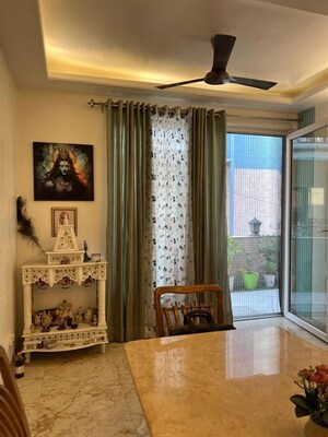 Living Room in 3 BHK Apartment at Sarita Vihar – for Sale