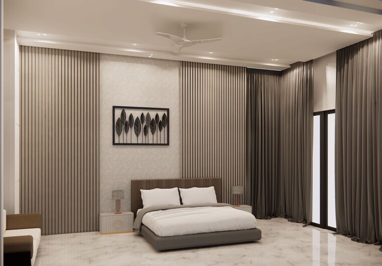 Bedroom, derawal nagar 3 Bedroom 1340 Sq.Ft. Builder Floor In Derawal Nagar Delhi 10729677