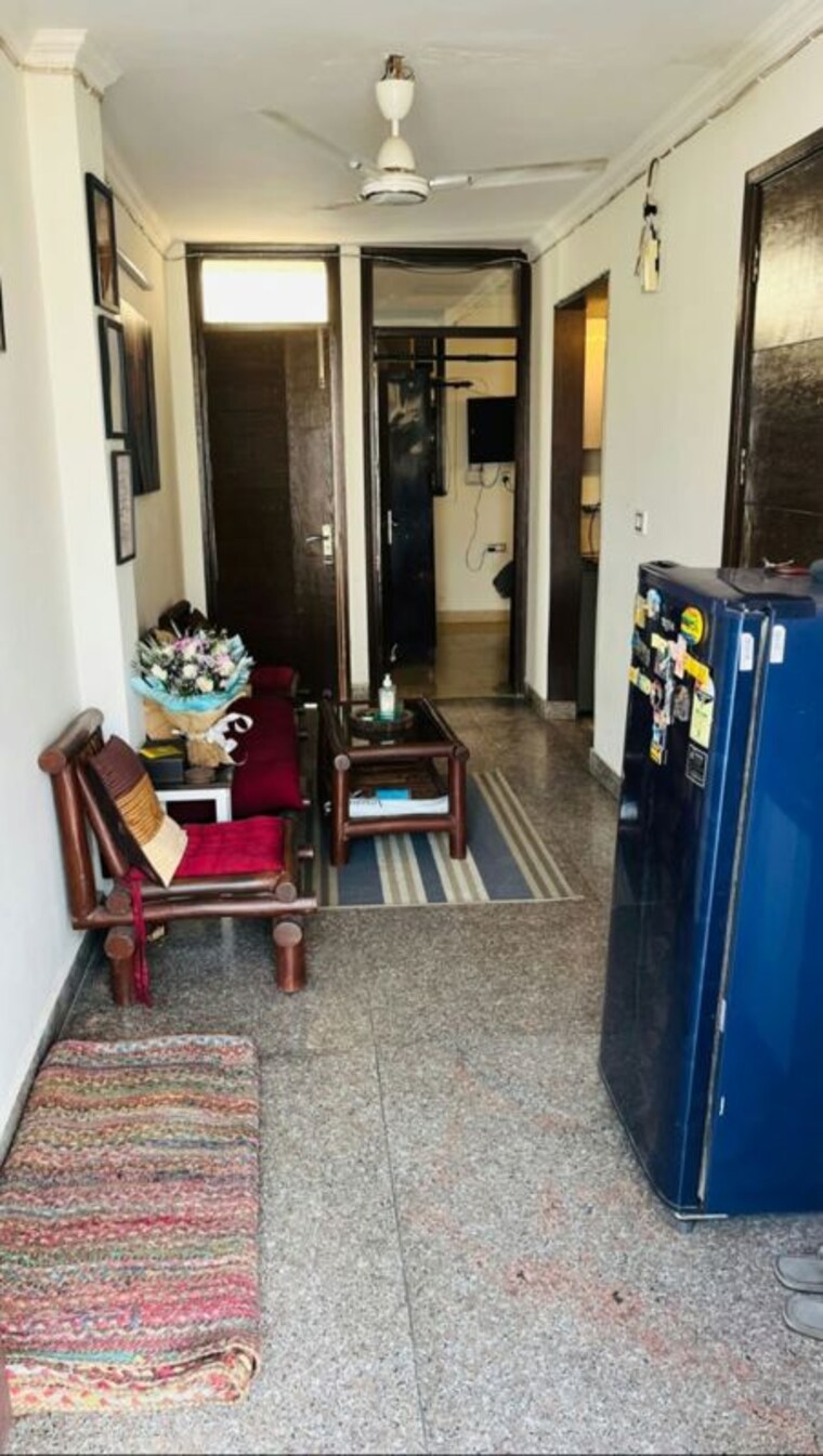 Living Room, kalkaji 1 Bedroom 800 Sq.Ft. Builder Floor In Kalkaji Delhi 10729710