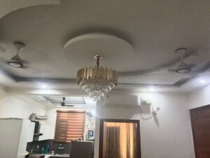 Living Room in 3.5 BHK Builder Floor at Dhakoli – for Sale