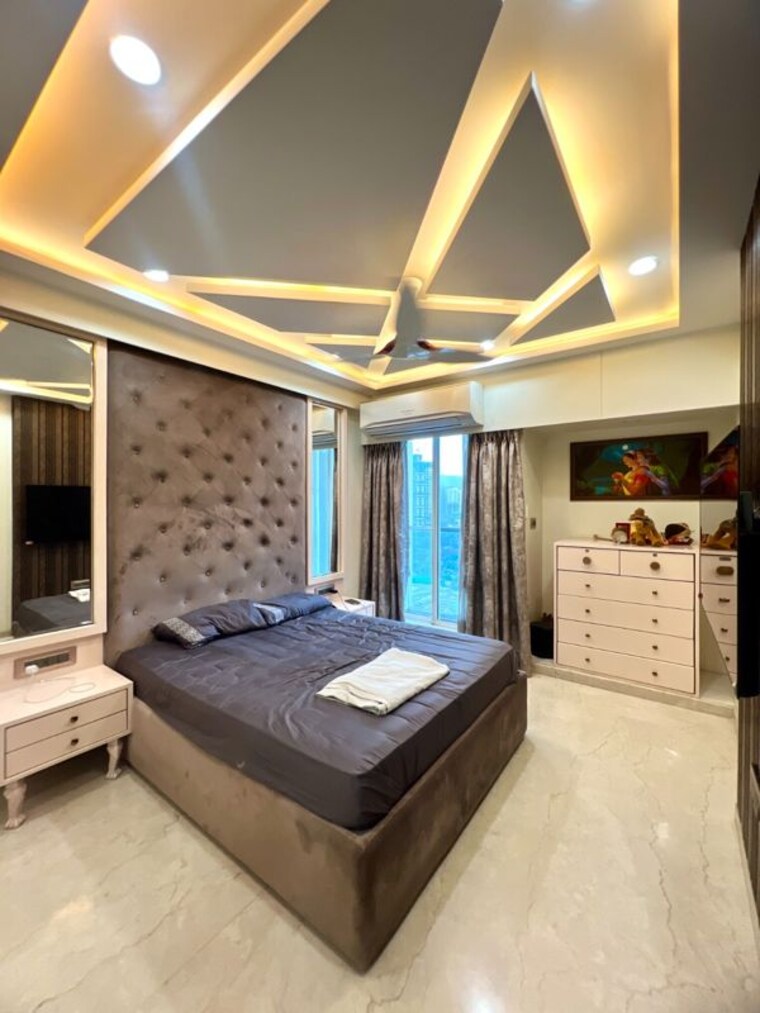 Bedroom, sheth-avalon 4 Bedroom 1800 Sq.Ft. Apartment In Laxmi Nagar Thane 10729732