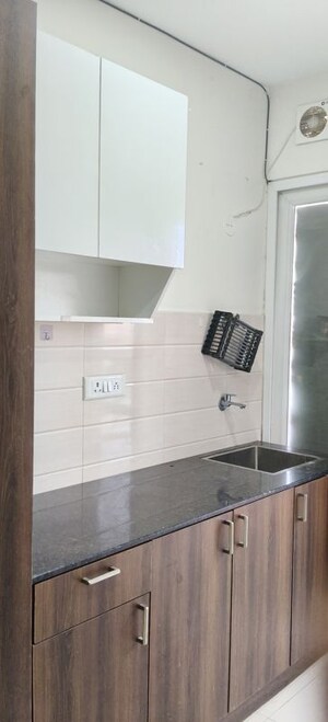 Kitchen in 3 BHK Apartment at Dhoot Time Residency, Sector 63 – for Rent