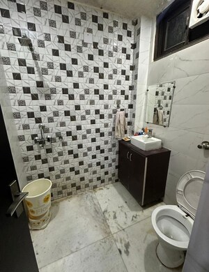 Bathroom in 3 BHK Builder Floor at New Rajinder Nagar – for Sale