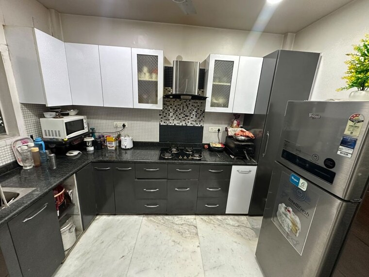 Kitchen, new rajinder nagar 3 Bedroom 170 Sq.Yd. Builder Floor In New Rajinder Nagar Delhi 10729752