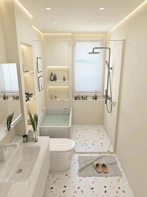 Bathroom in 3 BHK Apartment at Godrej Alira, Sector 39 – for Sale
