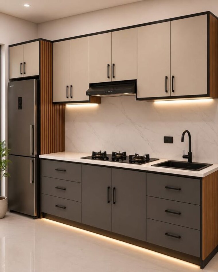 Kitchen, godrej-alira 3 Bedroom 2426 Sq.Ft. Apartment In Sector 39 Gurgaon 10729750