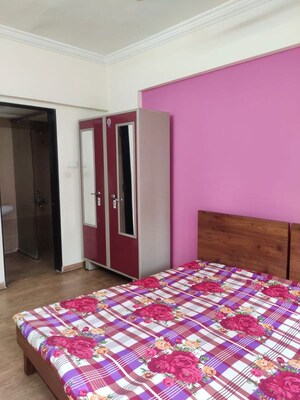 Bedroom in 2 BHK Apartment at Jarvari Apartment, Pimple Saudagar – for Rent