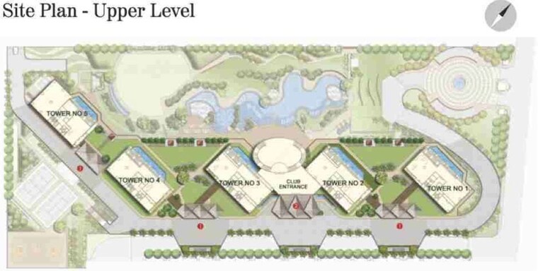 Map Location, ats-knightsbridge 6 Bedroom 10000 Sq.Ft. Apartment In Sector 124 Noida 10729769