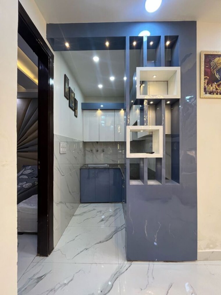 Kitchen, uttam nagar west 2 Bedroom 65 Sq.Yd. Builder Floor In Uttam Nagar West Delhi 10729800