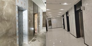 Building Lobby in 3 BHK Apartment at Sheth 72 West, Andheri West – for Sale