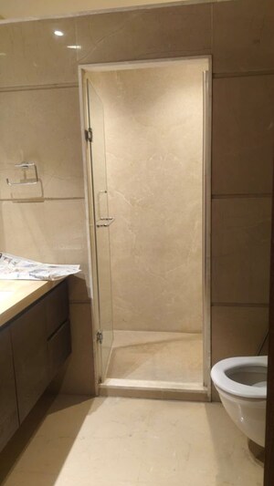 Bathroom in 4 BHK Builder Floor at Chirag Enclave – for Rent