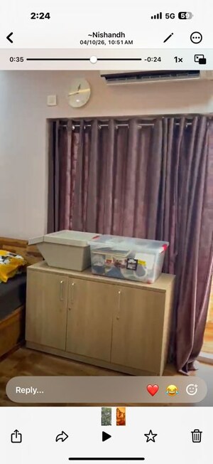 Bedroom in 2 BHK Apartment at Janapriya Arcadia, Kowkoor – for Sale