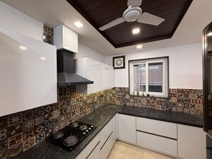 Kitchen in 3 BHK Builder Floor at Kalkaji – for Rent