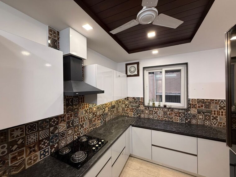 Kitchen, kalkaji 3 Bedroom 200 Sq.Yd. Builder Floor In Kalkaji Delhi 10729842