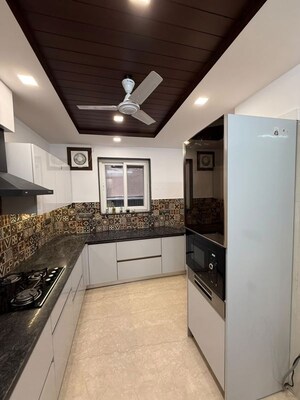 Kitchen in 3 BHK Builder Floor at Kalkaji – for Rent
