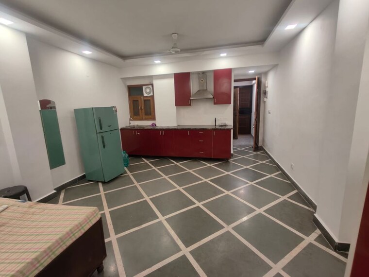 Kitchen, malviya nagar 1 RK 400 Sq.Ft. Builder Floor In Malviya Nagar Delhi 10729879