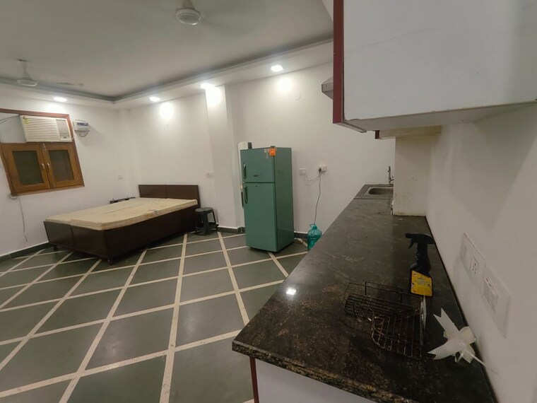 Kitchen, malviya nagar 1 RK 400 Sq.Ft. Builder Floor In Malviya Nagar Delhi 10729879