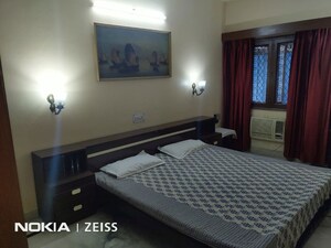Bedroom in 3 BHK Builder Floor at Sarita Vihar – for Rent
