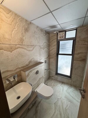 Bathroom in 5 BHK Apartment at Aashiyana Park, Aundh – for Rent