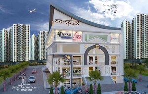  Shop – Exterior View View at Modipuram - for Sale