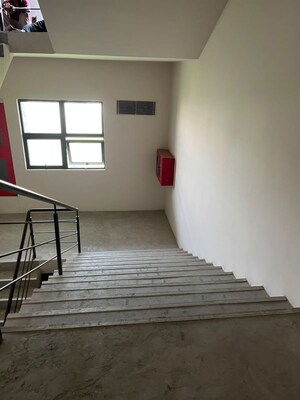 Staircase in  Office Space at Kolkata Airport Quarters – for Rent