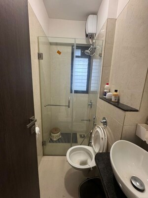 Bathroom in 2 BHK Apartment at Platinum Pristine, Andheri West – for Rent