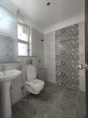 Bathroom in 3 BHK Apartment at Eiffel Vivassa Estate, Bagiamau – for Rent