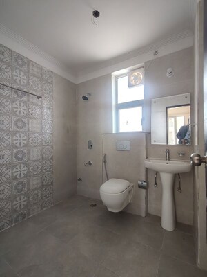 Bathroom in 3 BHK Apartment at Eiffel Vivassa Estate, Bagiamau – for Rent