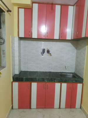 Kitchen in Studio Apartment at Crystal Bharat Residency, Nalasopara East – for Sale