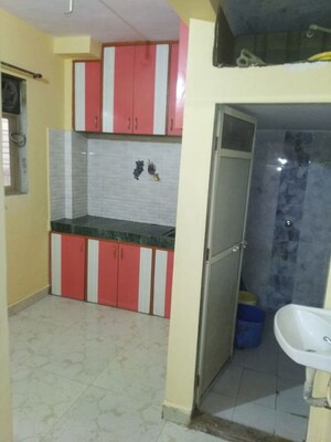 Kitchen in Studio Apartment at Crystal Bharat Residency, Nalasopara East – for Sale