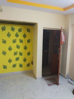 Living Room in Studio Apartment at Crystal Bharat Residency, Nalasopara East – for Sale