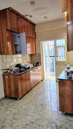 Kitchen in 2.5 BHK Apartment at Amrapali Terrace Homes, Tech Zone 4 Greater Noida – for Rent