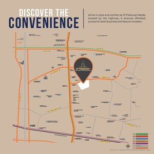 1 BHK Apartment – Map Location View at JP Parkway, Western Express Highway - for Sale