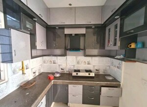 Kitchen in 3 BHK Apartment at Shalimar Emerald, Butler Colony – for Rent
