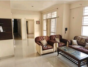 Living Room in 3 BHK Apartment at Shalimar Emerald, Butler Colony – for Rent