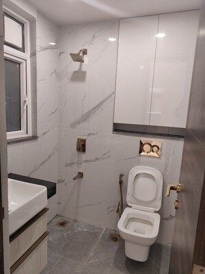 Bathroom in 3 BHK Apartment at Smart World Orchard, Sector 61 – for Sale