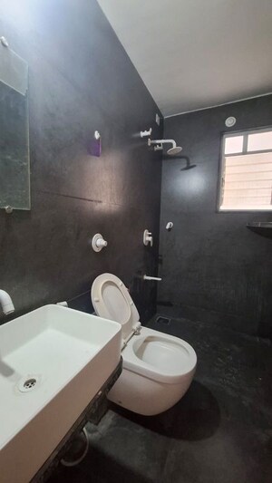 Bathroom in 3 BHK Apartment at Unique K Town, Kiwale – for Rent