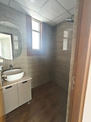 Bathroom in 3 BHK Independent House at Supertech Mart, Sector 74 – for Rent