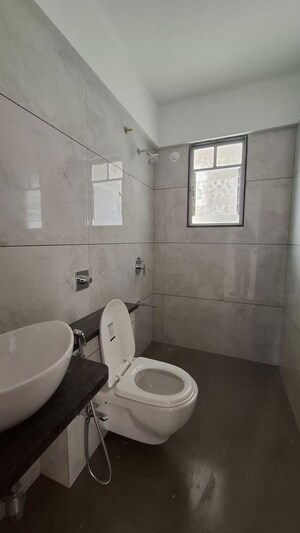 Bathroom in 2 BHK Apartment at 45 Shashwat Heights, Punawale – for Rent