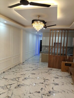 Living Room in 1 BHK Builder Floor at Mahavir Enclave 1 – for Rent